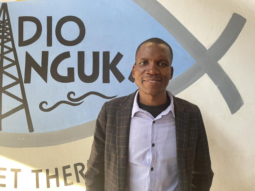 Radio Lilanguka Station Manager- Edward Hau